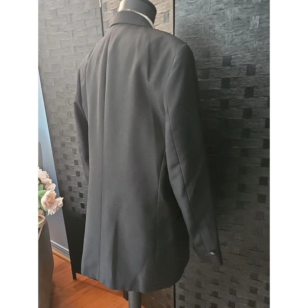 First Nighter Formal Wear Classic Men's Black Tux Blazer Size 42L